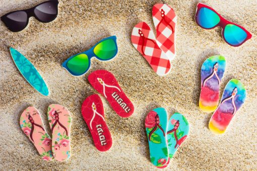 מרנג בצורות עם תבניות של נשיקה בהזמנה